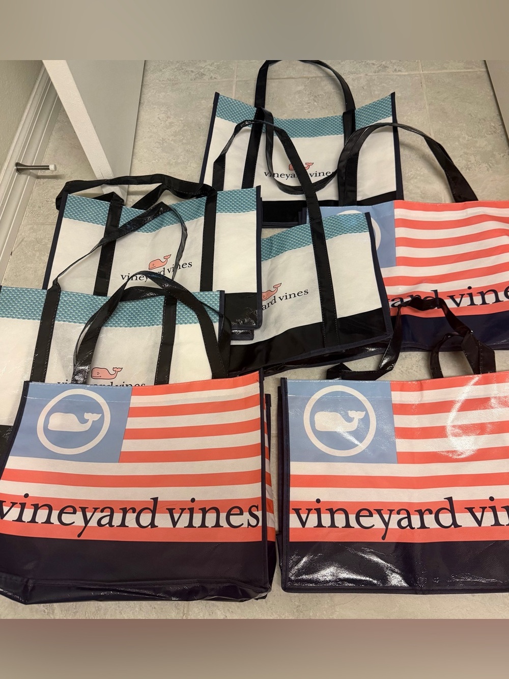 Vineyard Vines Shopping Bags